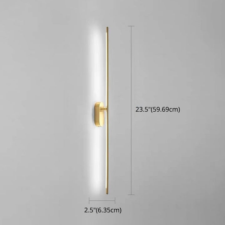 Lineare Streifen Wandbeleuchtung Moderne Metall Wandmontage Lampe für Schlafzimmer Wohnzimmer