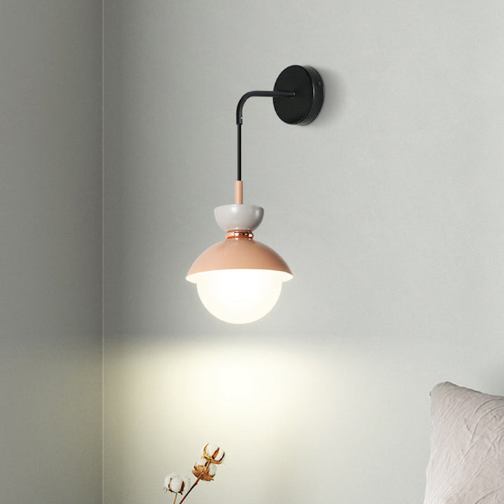 Macaroon Mini Wandleuchte Nordic Bunte Innendekoration Wandbeleuchtung für Schlafzimmer Flur