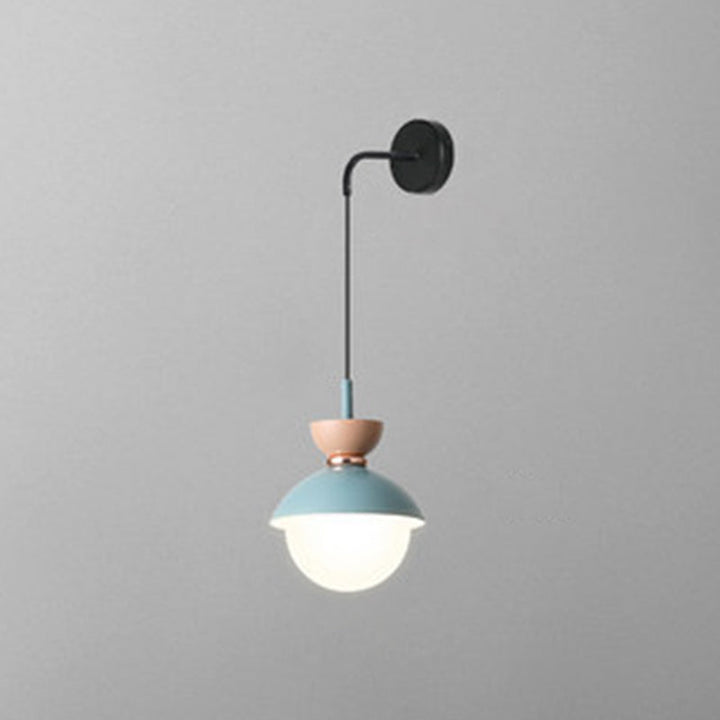 Macaroon Mini Wandleuchte Nordic Bunte Innendekoration Wandbeleuchtung für Schlafzimmer Flur