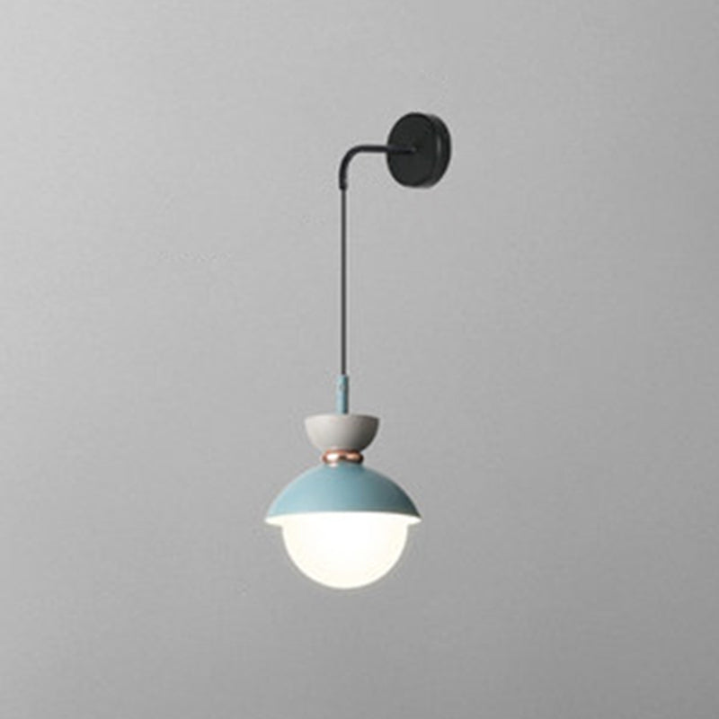 Macaroon Mini Wandleuchte Nordic Bunte Innendekoration Wandbeleuchtung für Schlafzimmer Flur