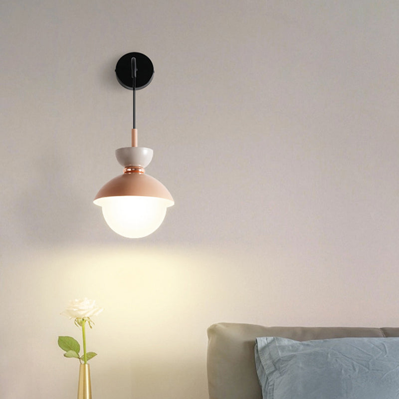 Macaroon Mini Wandleuchte Nordic Bunte Innendekoration Wandbeleuchtung für Schlafzimmer Flur