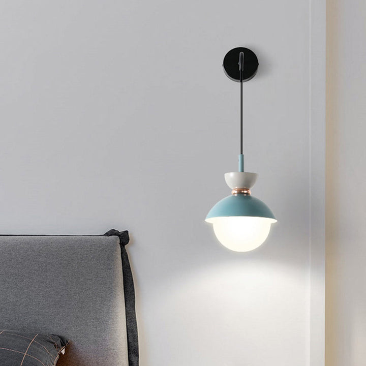 Macaroon Mini Wandleuchte Nordic Bunte Innendekoration Wandbeleuchtung für Schlafzimmer Flur