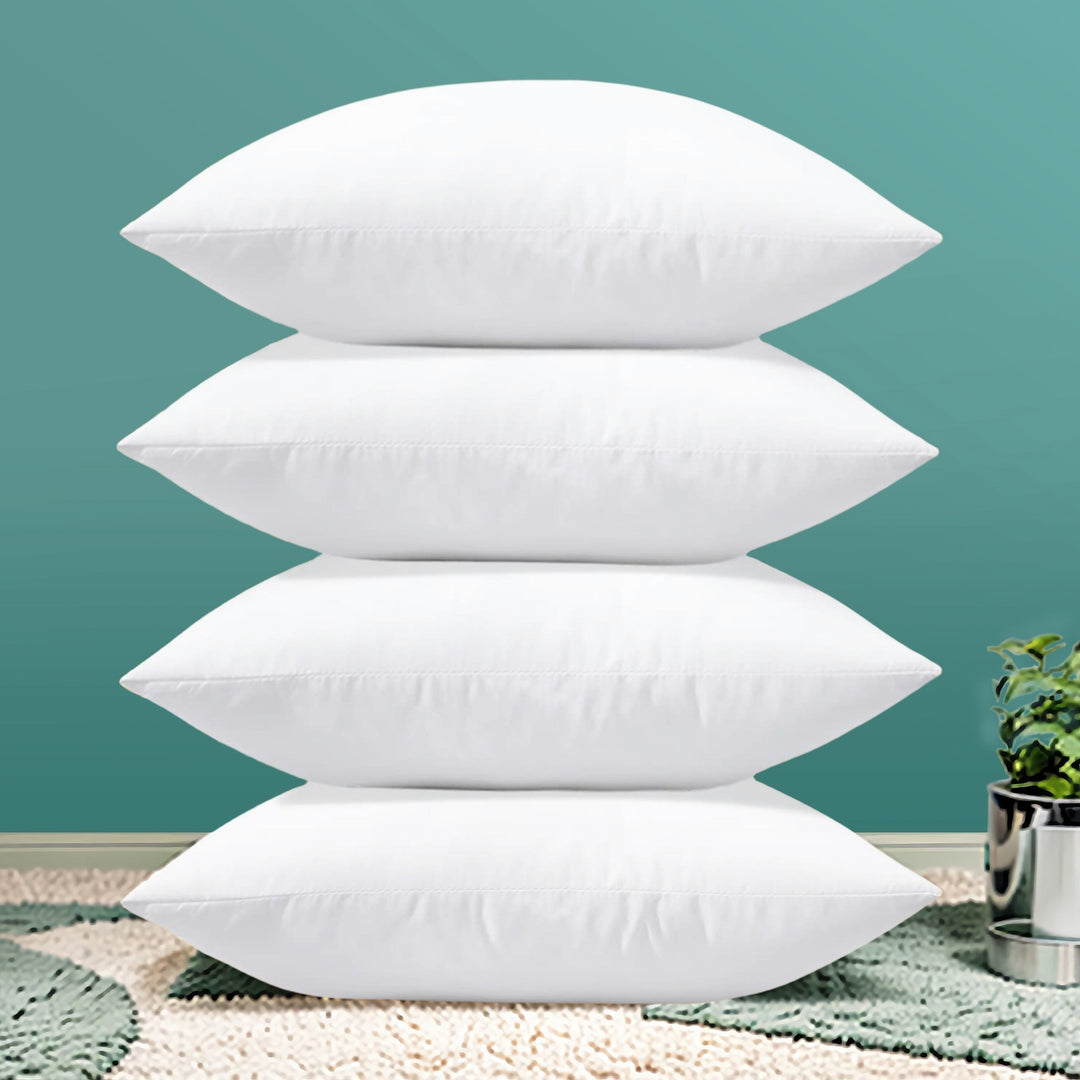 CuddleCloud - Luxus hypoallergene Kopfkissenfüllungen (Set von 4)