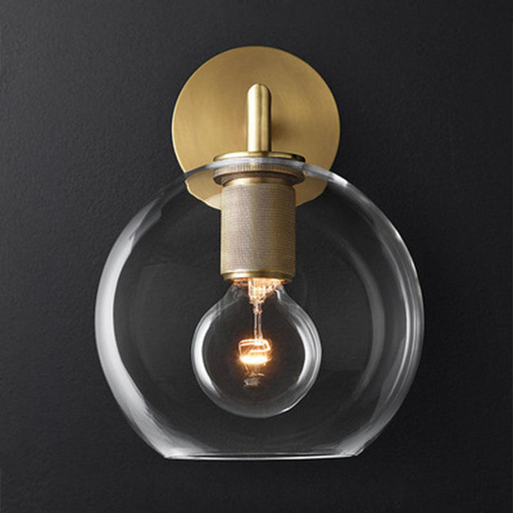 Traditionary Armed Sconce Light Metall 1/2 Köpfe Wandlampe Leuchte in Schwarz/Messing/Chrom für Wohnzimmer