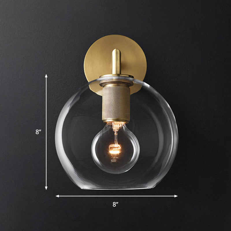 Traditionary Armed Sconce Light Metall 1/2 Köpfe Wandlampe Leuchte in Schwarz/Messing/Chrom für Wohnzimmer