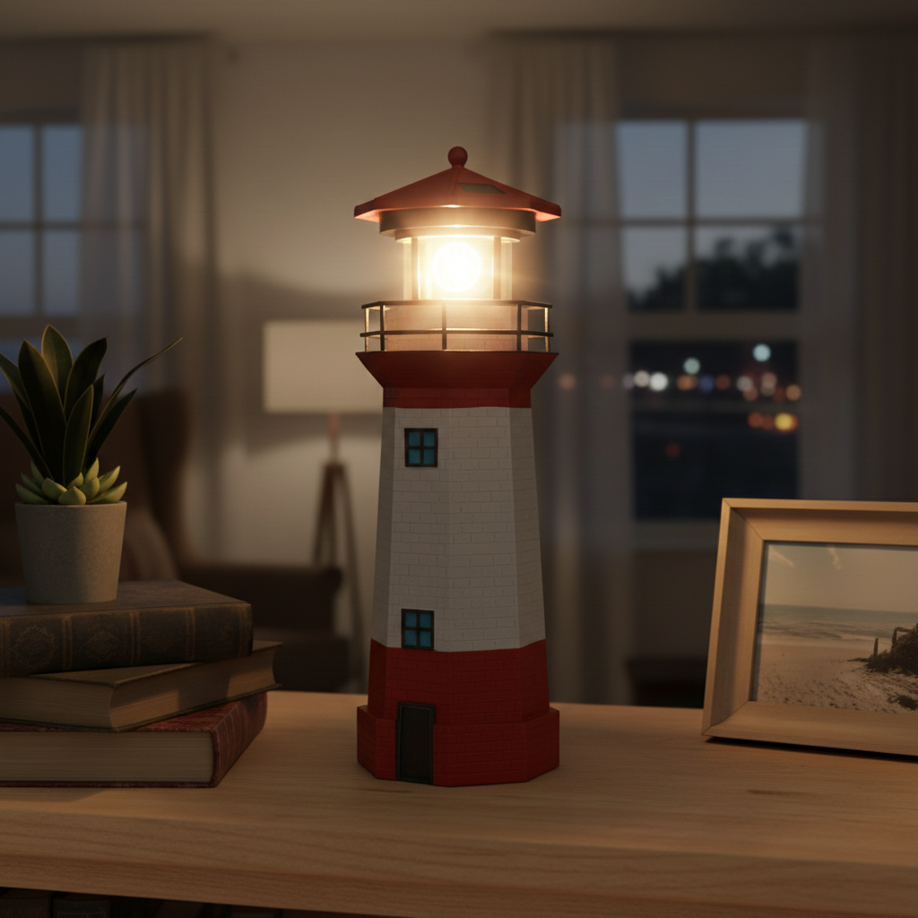 LED-Leuchtturm Solar Außenlandschaftslampe