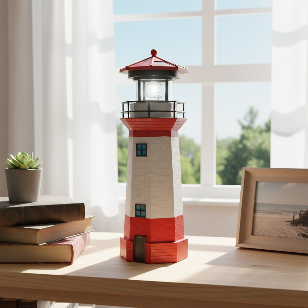 LED-Leuchtturm Solar Außenlandschaftslampe