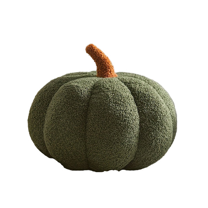 Dekoratives Kissen Warm Pumpkin Aus Weichem Plüsch