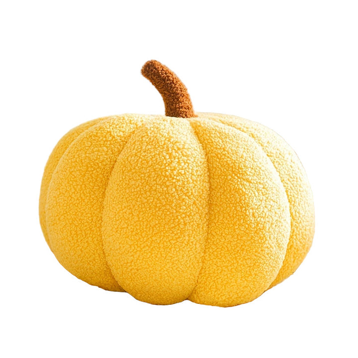 Dekoratives Kissen Warm Pumpkin Aus Weichem Plüsch