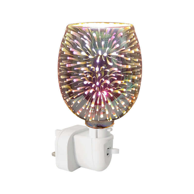 3D Glas Aromatherapie Wachs Schmelzlampen Kleine Nachtlampe