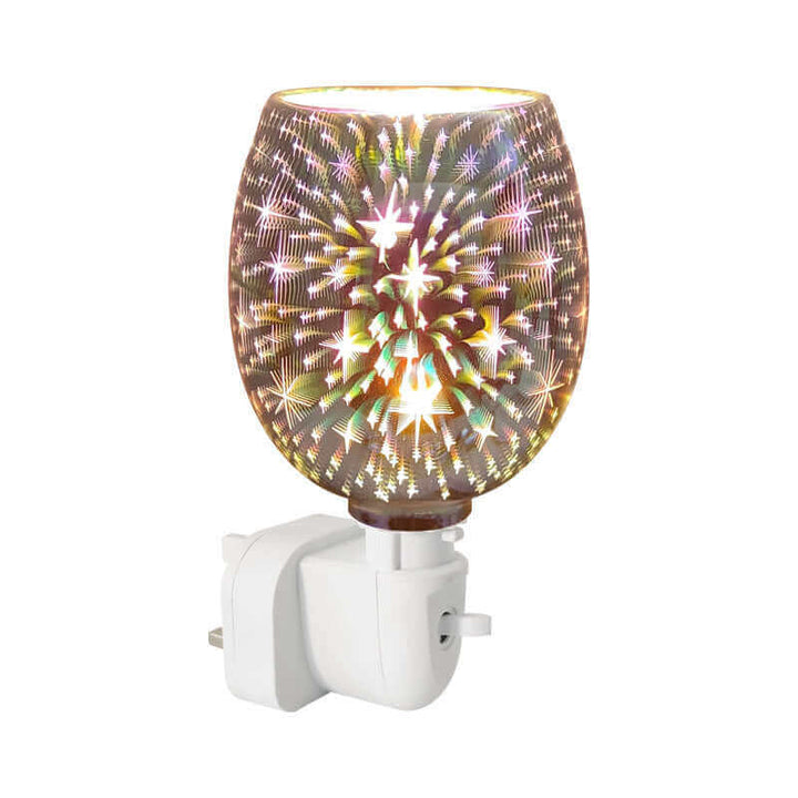 3D Glas Aromatherapie Wachs Schmelzlampen Kleine Nachtlampe
