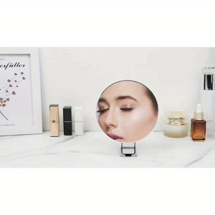 Vergrößerungsspiegel für Make-up - 20X/10X Vergrößerung, Saugnapf, tragbar