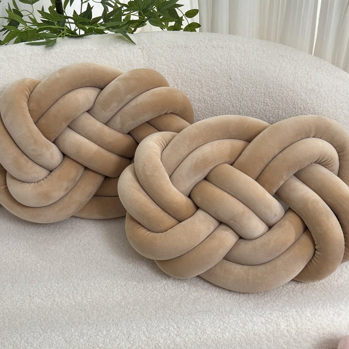 CozyPlush Set mit 2 Plüsch Dekokissen – Sanfte Eleganz für Ihr Zuhause