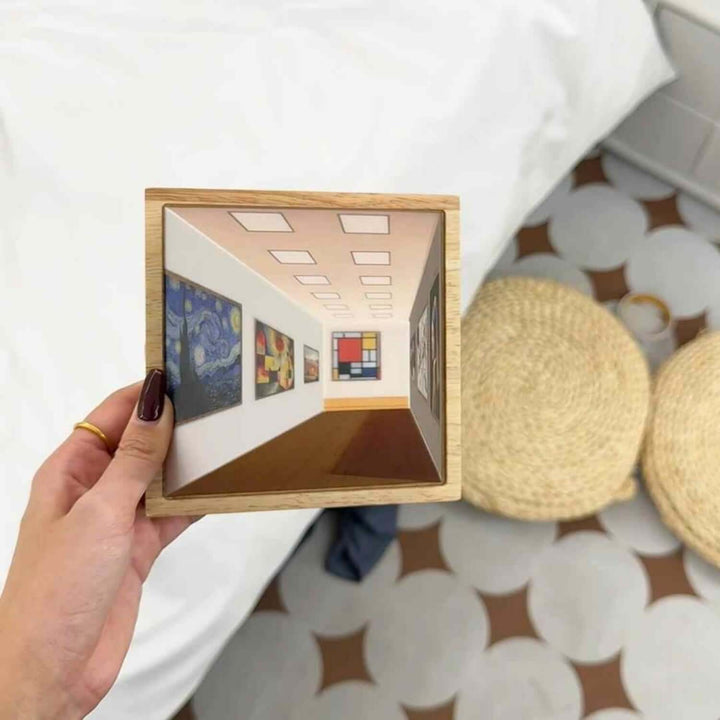 3D Illusion Nachtlicht Galerie Nachttisch Bild Stil Kreativ Modern Simulieren Sonnenlicht Zeichnung Nachtlicht Geschenk