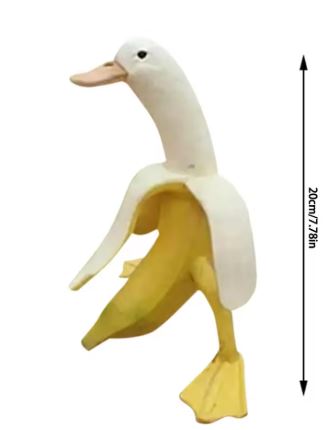 Banane Ente Ornament