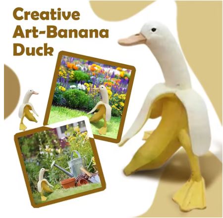Banane Ente Ornament
