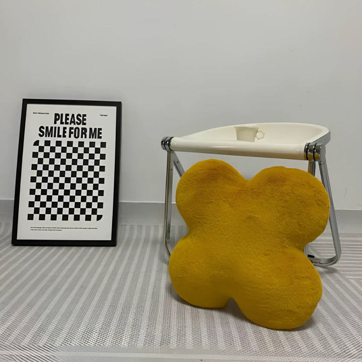 Clover Plüsch Dekorationskissen