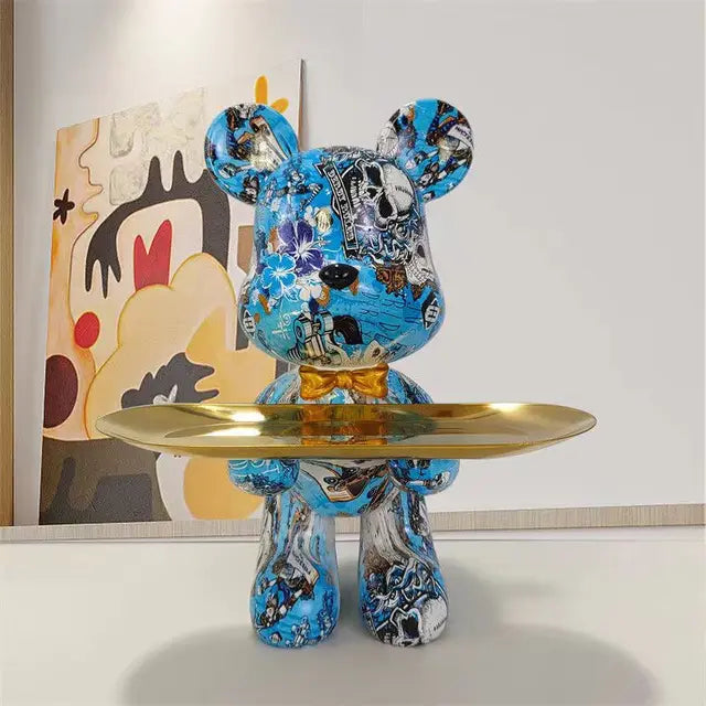 Graffiti-Bär-Figur