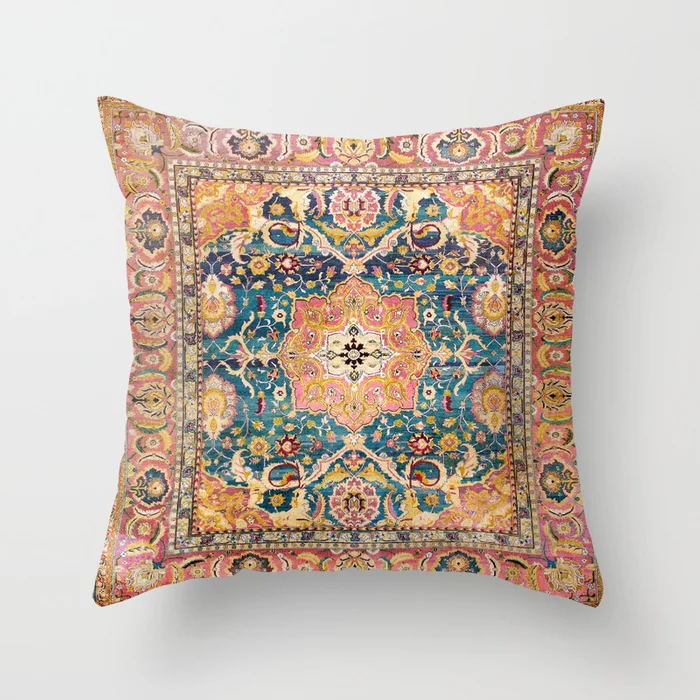Nordic Kissenbezug im marokkanischen Stil, indischer Boho-Luxus-Wohnzimmer Schlafzimmer Kissenbezug, Lendenkissen, Wohnkultur