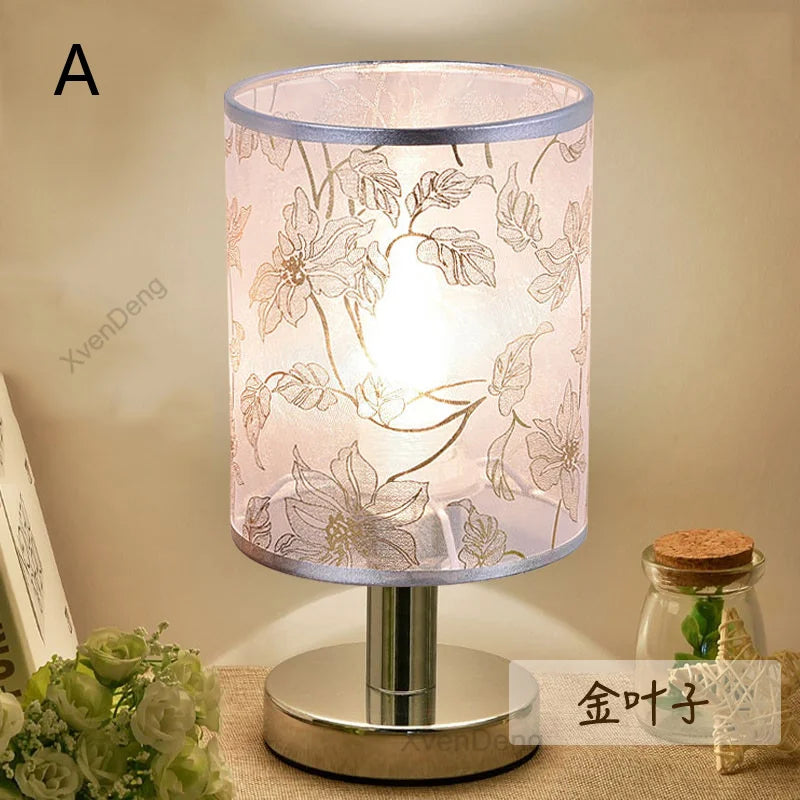 Moderne Eisen Tischlampe LED Stoff Nordic Schreibtischlicht - Perfekt für Wohnzimmer, Schlafzimmer, Nachttisch, Studium und Heimdekor Beleuchtungsanlagen