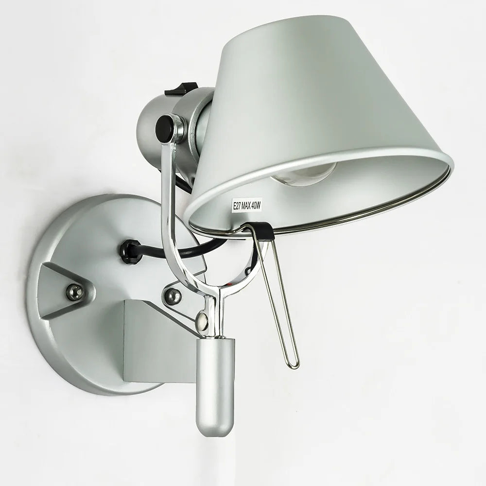 Nordic Modern LED Wandleuchte – Zeitgenössische Schlafzimmer- und Flur-Wandleuchte, Auf- und Abwärts Aluminium Design, 220V AC
