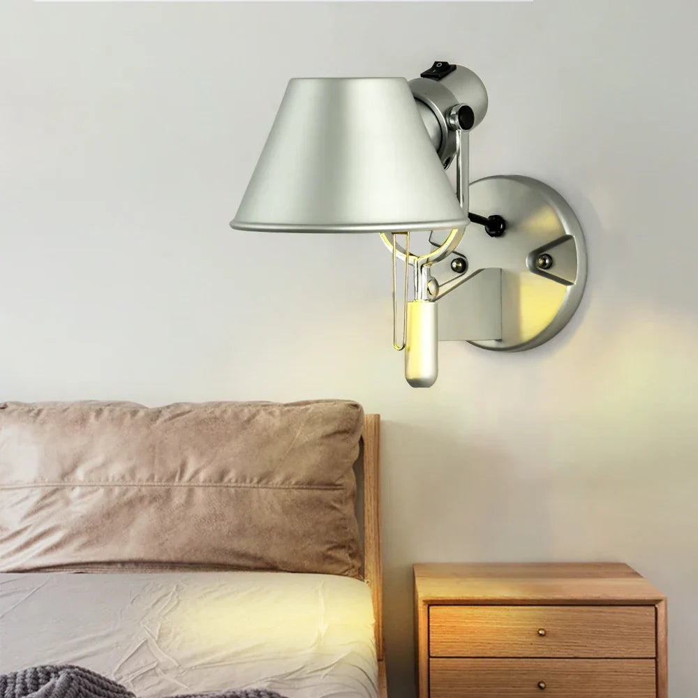 Nordic Modern LED Wandleuchte – Zeitgenössische Schlafzimmer- und Flur-Wandleuchte, Auf- und Abwärts Aluminium Design, 220V AC