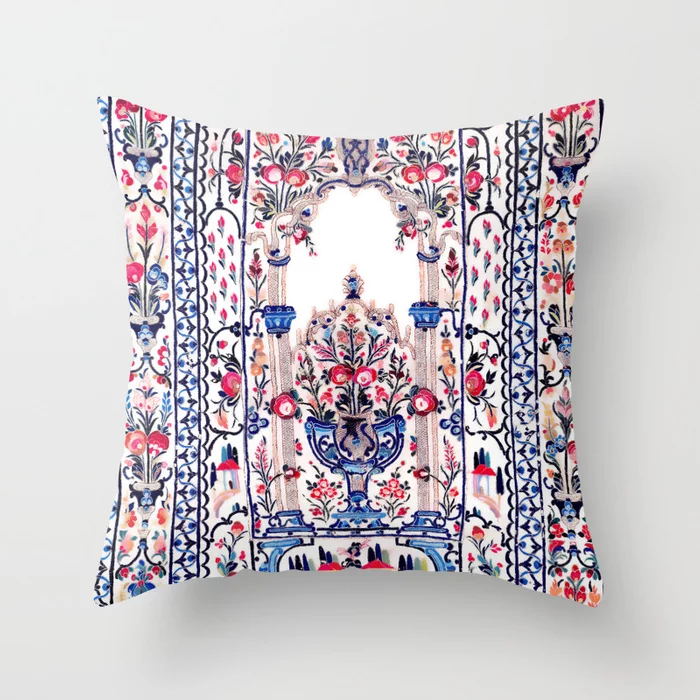 Nordic Kissenbezug im marokkanischen Stil, indischer Boho-Luxus-Wohnzimmer Schlafzimmer Kissenbezug, Lendenkissen, Wohnkultur