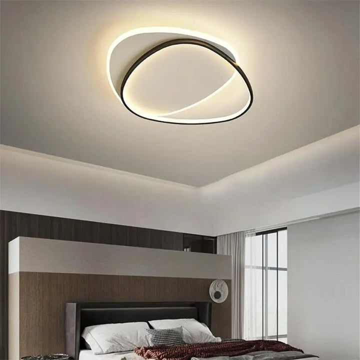 Moderne LED-Lüster – Dimmbares Innenlicht für Schlafzimmer, Wohnzimmer, Arbeitszimmer und Hauseinrichtung, 110V/220V