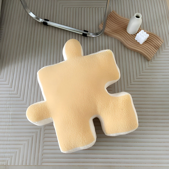 Buntes 3D-Puzzle-Kissen