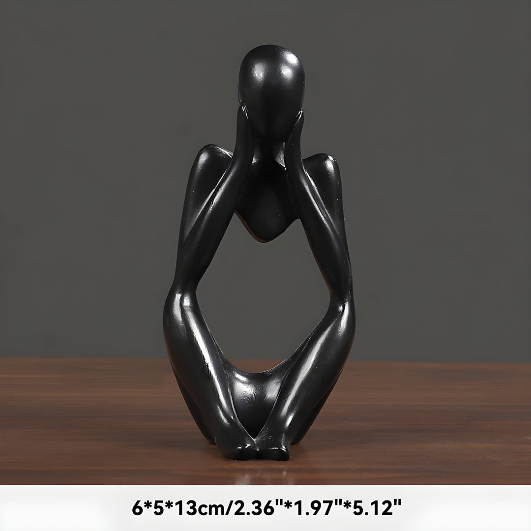 Abstrakter Denker Skulptur Wohnkultur