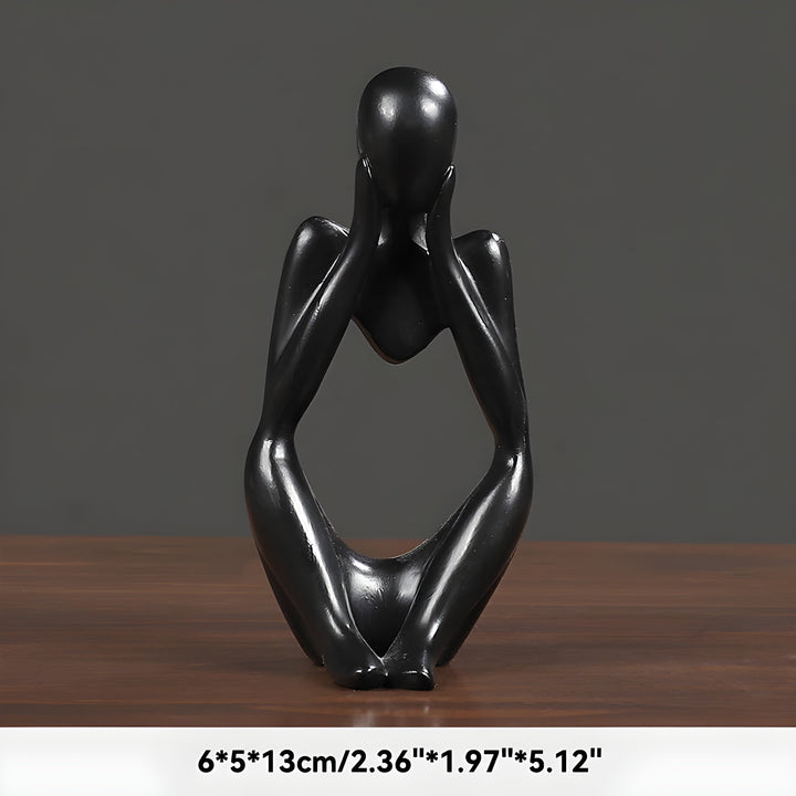 Abstrakter Denker Skulptur Wohnkultur