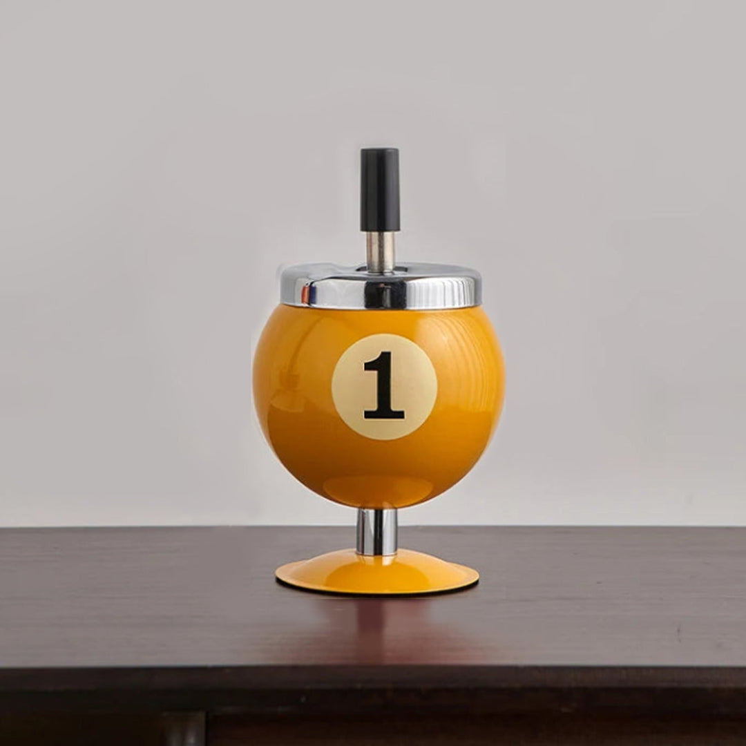 Metall Billard-Aschenbecher