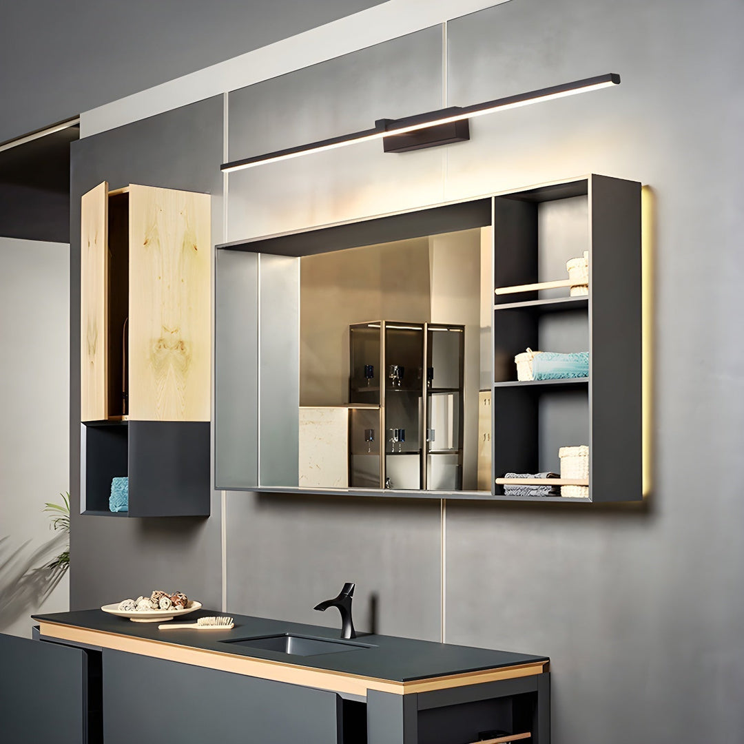 Metall Linear Spiegel Lampe Halterung Wandlicht