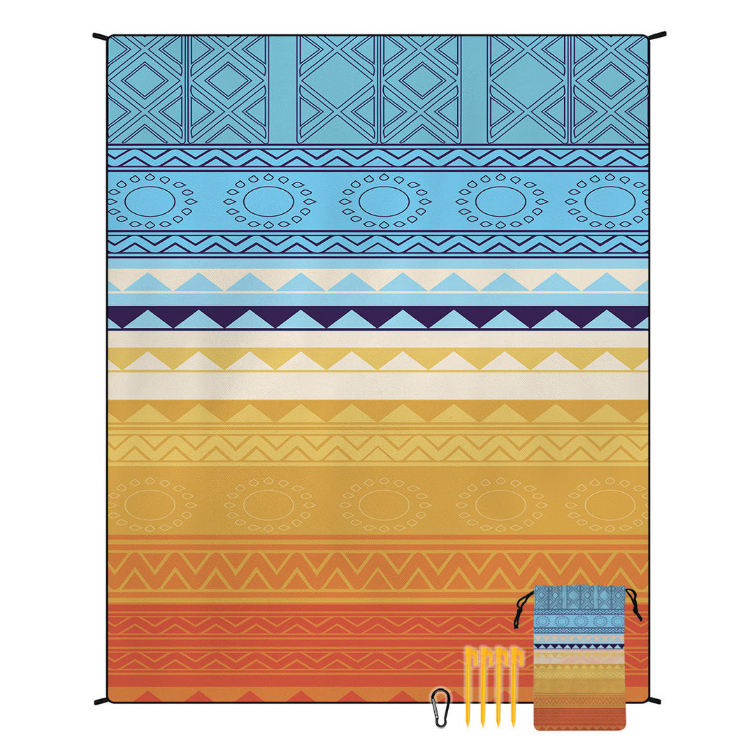 Geometric Print Wandteppich