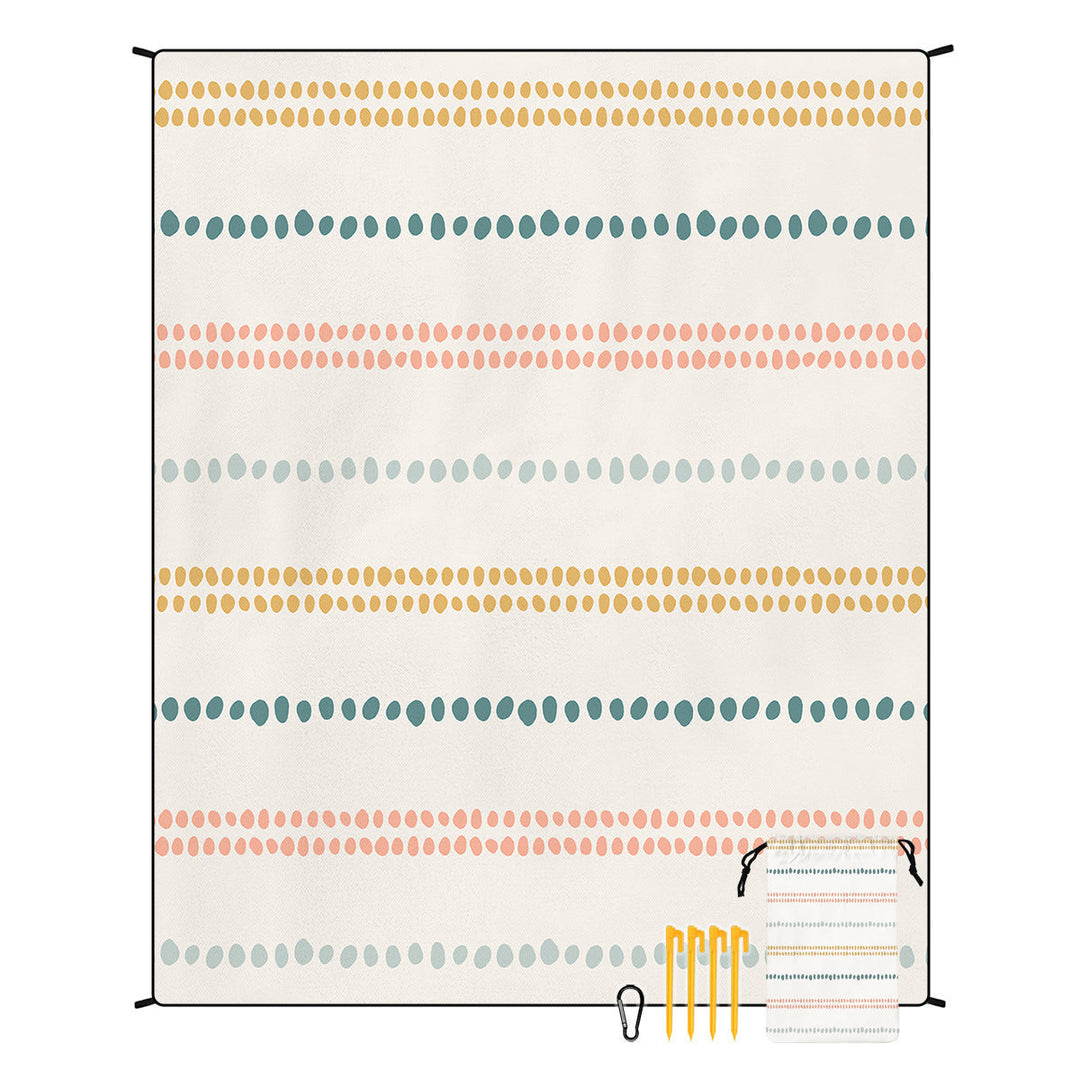 Geometric Print Wandteppich