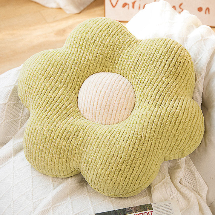 Blumenförmiges Kuschelkissen