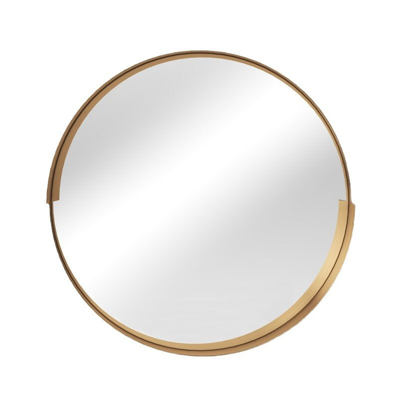 Moderner runder Wandspiegel mit elegantem Rahmen Verune