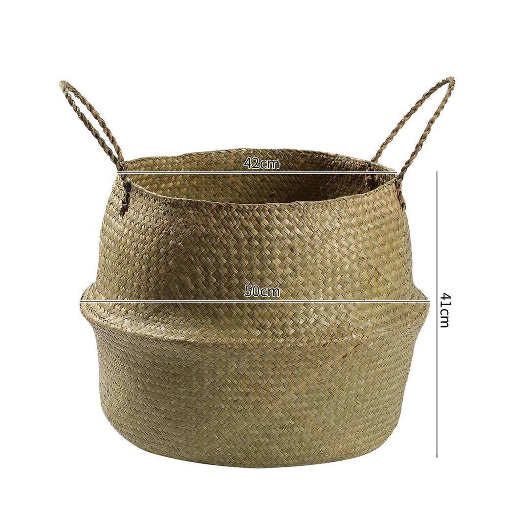 Handgefertigter Woven Storage Bucket Verune