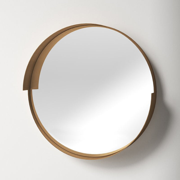 Moderner runder Wandspiegel mit elegantem Rahmen Verune