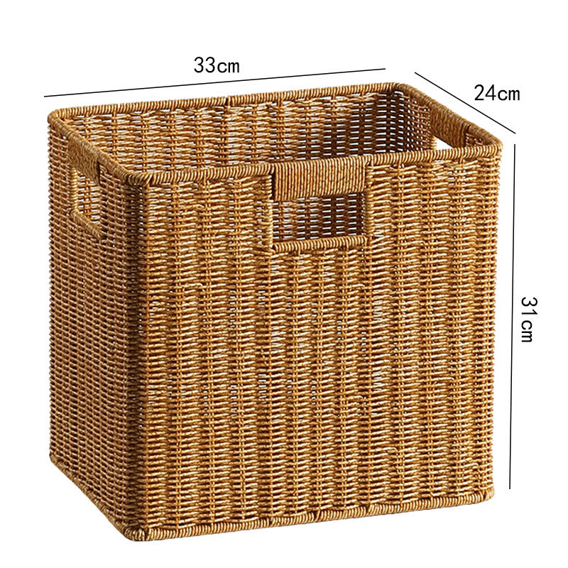 Handgefertigter Weidenaufbewahrung Organizer Verune
