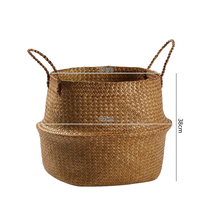 Handgefertigter Woven Storage Bucket Verune