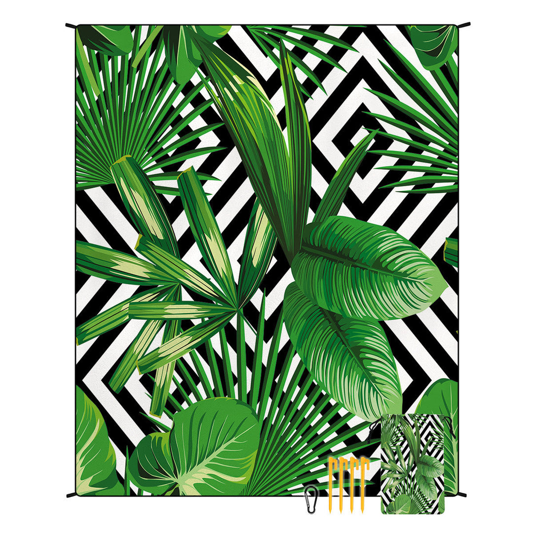 Geometric Print Wandteppich