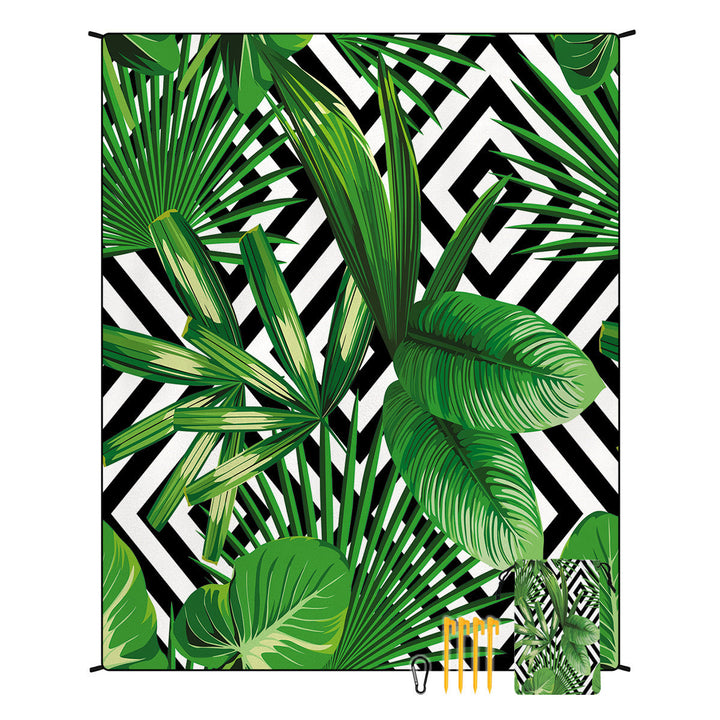 Geometric Print Wandteppich
