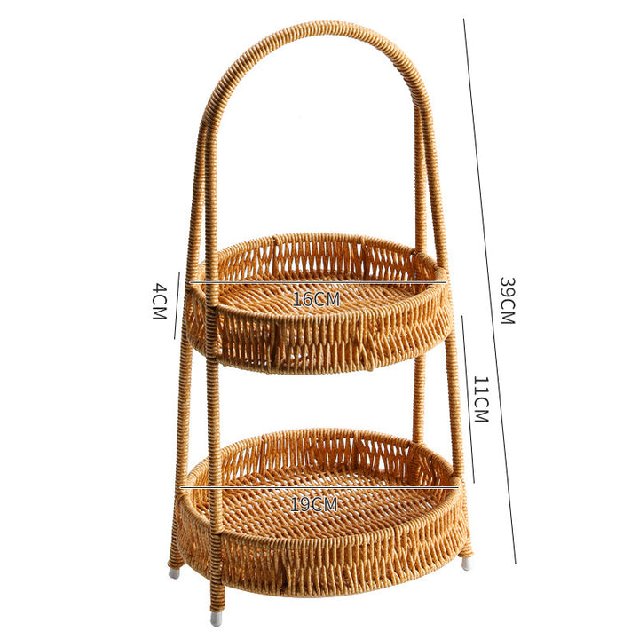 Elegante Handgefertigte Weidenkorb Verune