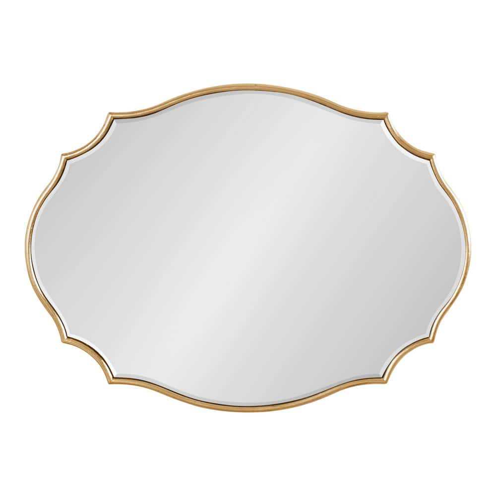 Verzierte Wandspiegel mit gewelltem Rand Verune