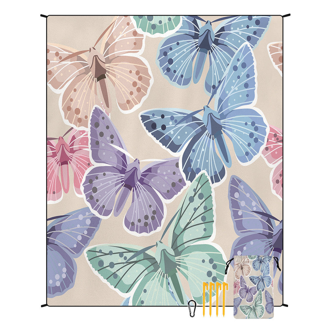 Geometric Print Wandteppich