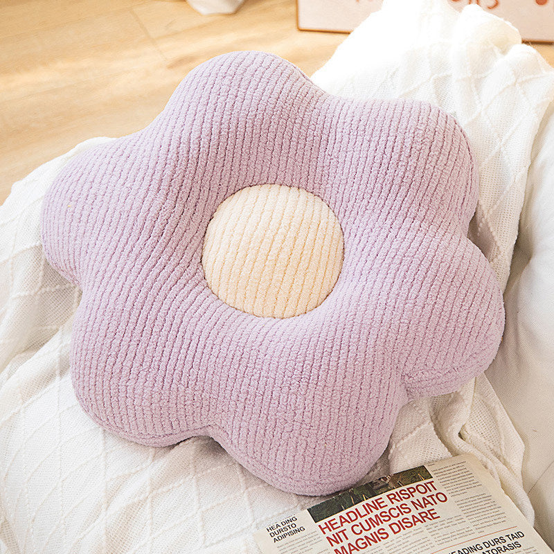 Blumenförmiges Kuschelkissen