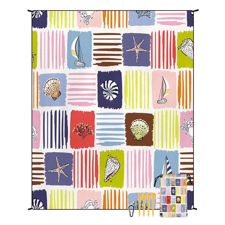 Geometric Print Wandteppich