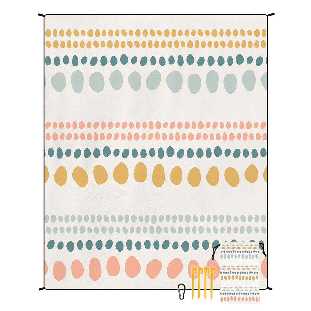 Geometric Print Wandteppich