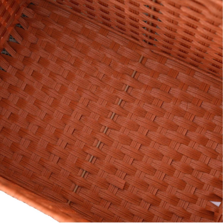 Aufbewahrungsbox aus strapazierfähigem geflochtenem Material